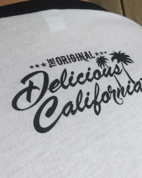 Baseball Tee - Franks Strip Joint (UNISEX) - Delicious California