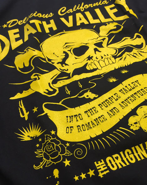 Death Valley - Men's 100% Organic T-Shirt - Delicious California