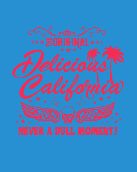 Unisex Hoodies (100% Recycled) - Delicious California Logo - Delicious California