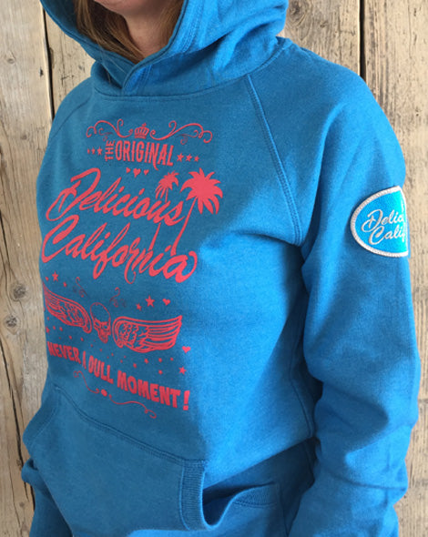Unisex Hoodies (100% Recycled) - Delicious California Logo - Delicious California
