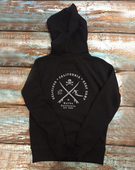 Delicious Caifornia Surf Camp - Classic Chunky Hoody - Delicious California