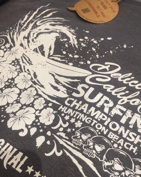 Sweatshirt (100% Recycled) - Huntington Beach - Delicious California