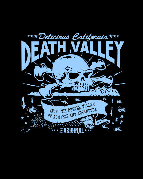 Death Valley - Women's Bamboo Rolled Sleeve T-Shirt - Delicious California
