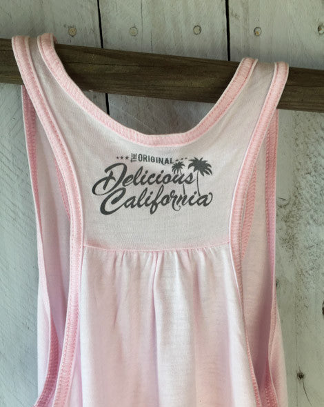 'Down Dog' Flowy Racerback Tank - Delicious California