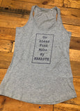 Yoga Vest - 'Go Ahead PUNK Make My NAMASTE' - Delicious California