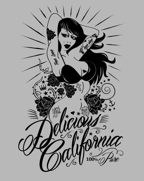 100% Pure T-Shirt - Mens - Delicious California