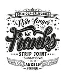 Baseball Tee - Franks Strip Joint (UNISEX) - Delicious California
