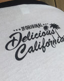 Baseball Tee - Franks Strip Joint (UNISEX) - Delicious California