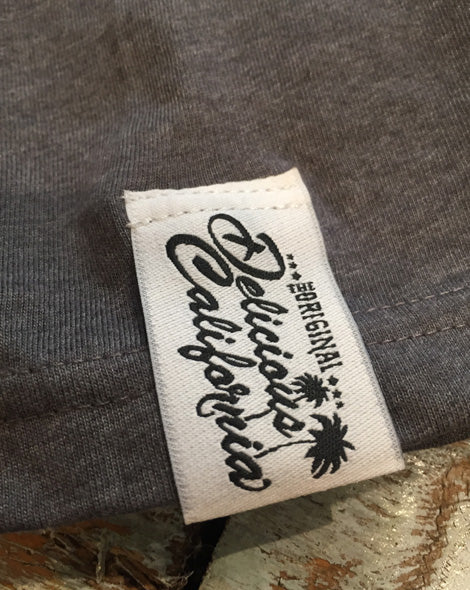 100% Recycled - BASIC TEE [UNISEX] - Delicious California