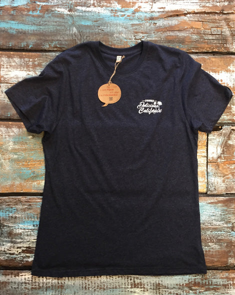 100% Recycled - BASIC TEE [UNISEX] - Delicious California