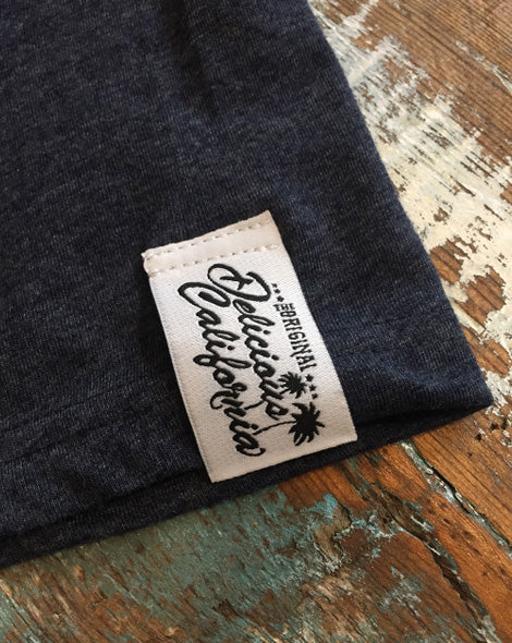 100% Recycled - BASIC TEE [UNISEX] - Delicious California