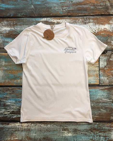 100% Recycled - BASIC TEE [UNISEX] - Delicious California