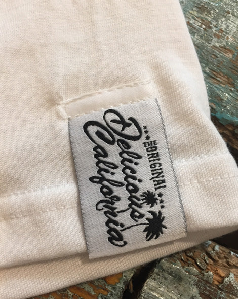 100% Recycled - BASIC TEE [UNISEX] - Delicious California