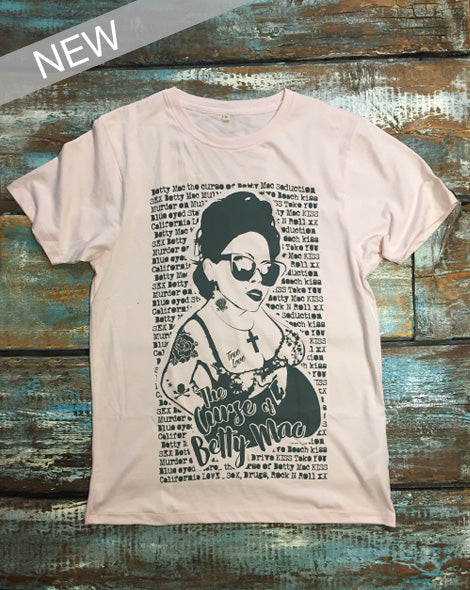 The Curse of Betty Mac - 100% Recycled T-Shirt - Delicious California