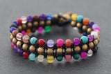 Candy Mix 3 Row Bracelet - Delicious California
