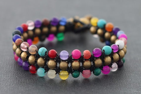 Candy Mix 3 Row Bracelet