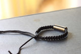 Nylon cord Bracelet with Brass Bullet 38 special (Unisex) - Delicious California
