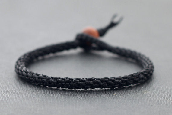 Simple Men Woven Wristband - Delicious California