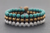 Triple Row Summer Bracelet - Delicious California