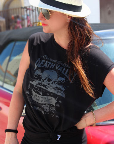 Death Valley - Women's Sleeveless T-Shirt - Delicious California