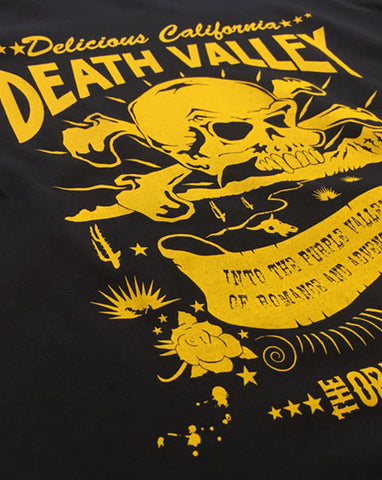 Death Valley (Navy Blue) Kids T-Shirt
