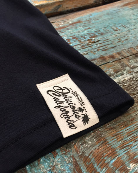 Death Valley (Navy Blue) Kids T-Shirt - Delicious California