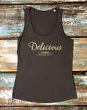 Yoga Vest - 'Delicious' - Delicious California