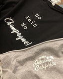 Flash Dance Sweatshirt - 'No Pain No Champagne' - Delicious California