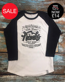 Baseball Tee - Franks Strip Joint (UNISEX) - Delicious California