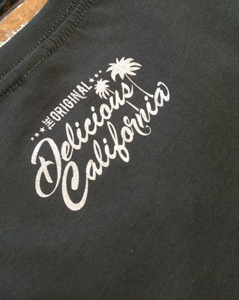 'Live Hard Fuck Slow' Graphic T-Shirt - Delicious California