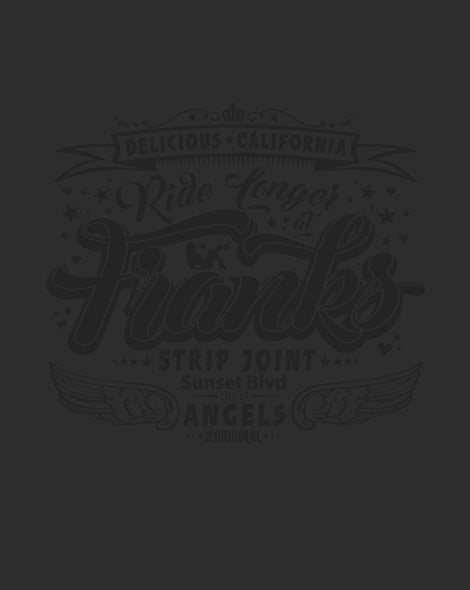 Unisex Hoody (100% Recycled) - Franks Strip Joint - Delicious California