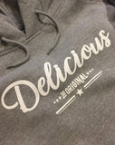 Delicious Caifornia 'Delicious' - Classic Chunky Hoody - Delicious California