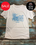 Huntington Beach Surf Comp - Mens Bamboo Jersey Tee - Delicious California
