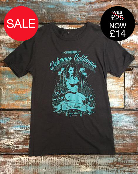 Love Slow T-Shirt - Mens Bamboo Jersey Tee - Delicious California