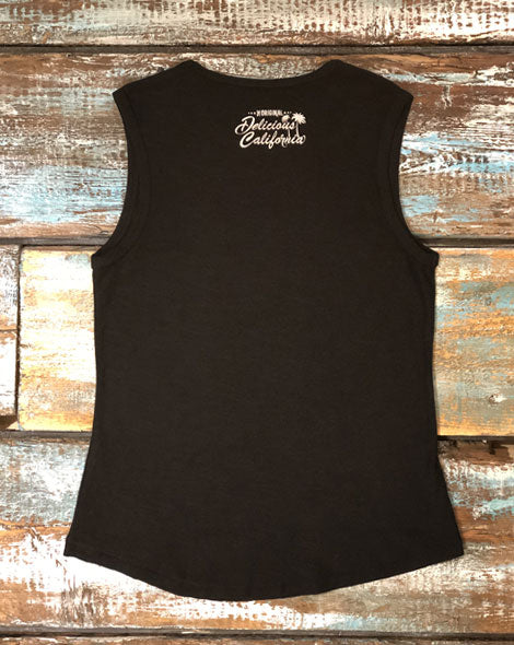 Yoga Tank - 'Fuelled by Prosecco' - Delicious California