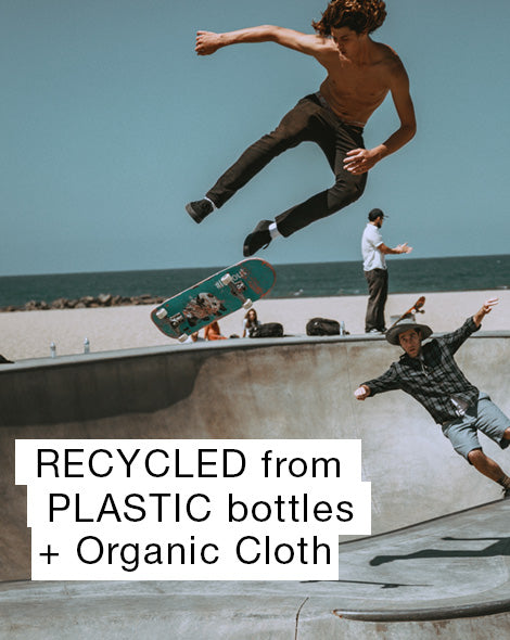 100% Recycled - BASIC TEE [UNISEX] - Delicious California