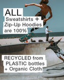 Surf Camp Zip-Up Hoody - [100% Recycled] - Delicious California