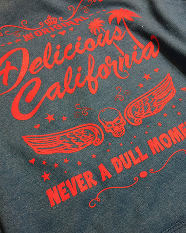 Unisex Hoodies (100% Recycled) - Delicious California Logo