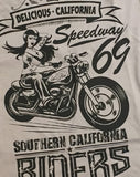 Southern Riders - Men's 100% Organic T-Shirt [Sports Grey] - Delicious California