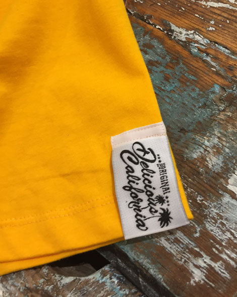 Southern Riders - Men's 100% Organic T-Shirt [Yellow] - Delicious California