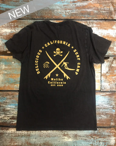 'Delicious California' Surf Camp' Graphic T-Shirt