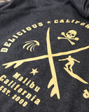 Surf Camp Zip-Up Hoody - [100% Recycled] - Delicious California