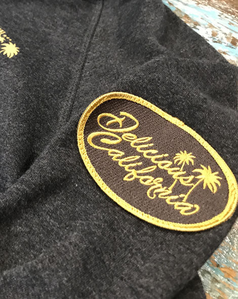 Surf Camp Zip-Up Hoody - [100% Recycled] - Delicious California