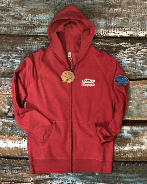 Surf Camp Zip-Up Hoody - [100% Recycled] - Delicious California
