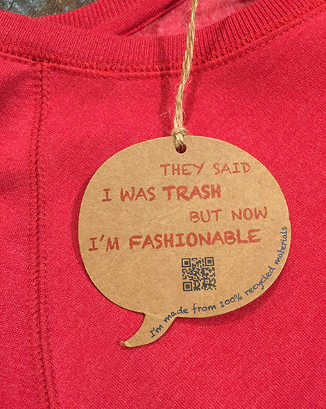 Sweatshirt (100% Recycled) - Love Slow - Delicious California