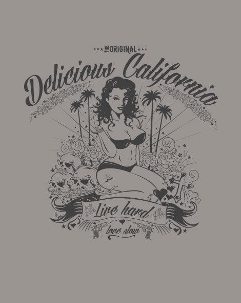 Sweatshirt (100% Organic) - Love Slow - Delicious California
