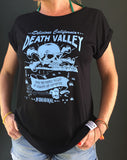 Death Valley - Women's Bamboo Rolled Sleeve T-Shirt - Delicious California