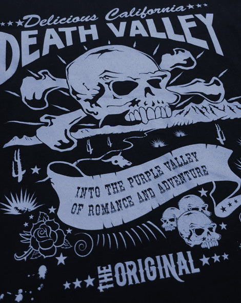 Death Valley - Women's Bamboo Rolled Sleeve T-Shirt - Delicious California