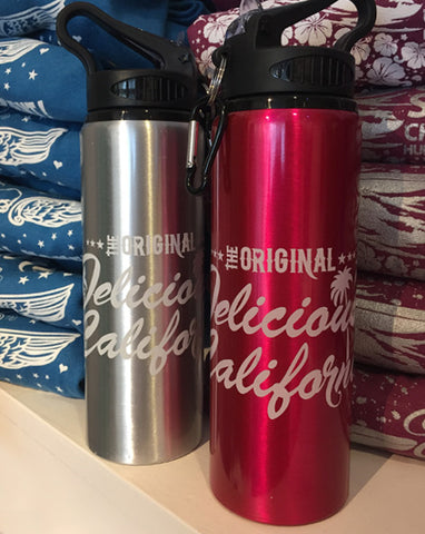 Delicious California Aluminium Waterbottles