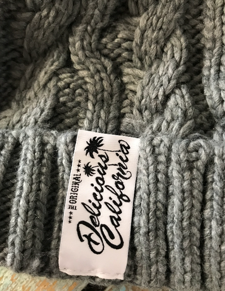 Delicious California Pom-Pom Beanies - Delicious California